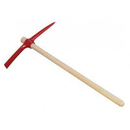 PIOCHE TERRASSSIER 2.5 KG MANCHE BOIS PIOCHE TERRASSSIER 2.5 KG MANCHE BOIS